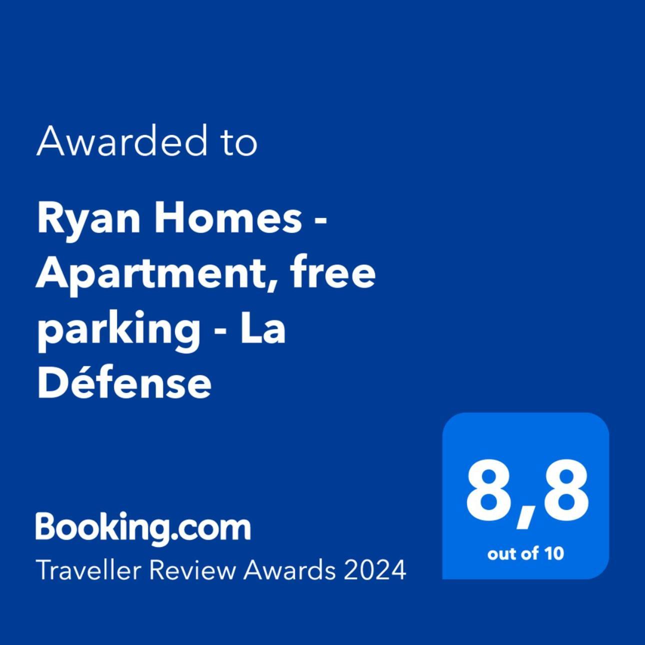 Ryan Homes - In Aparthotel - La Defense Courbevoie Exterior photo